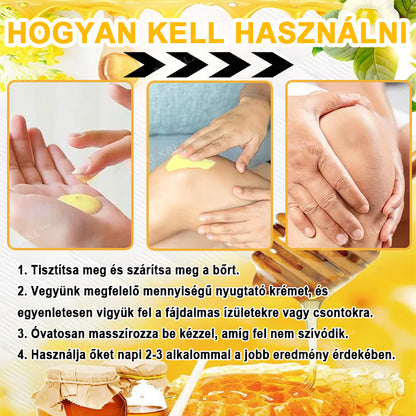 Hivatalos bolt: XRLXRL® Méhméreg Azonnali Ultra Erős Fájdalomcsillapító Krém - (Enyhíti a fájdalmat ízületi gyulladás, izomfájdalom, hátfájás, térdek, hát, vállak, csípők, csuklók, kezek esetén)