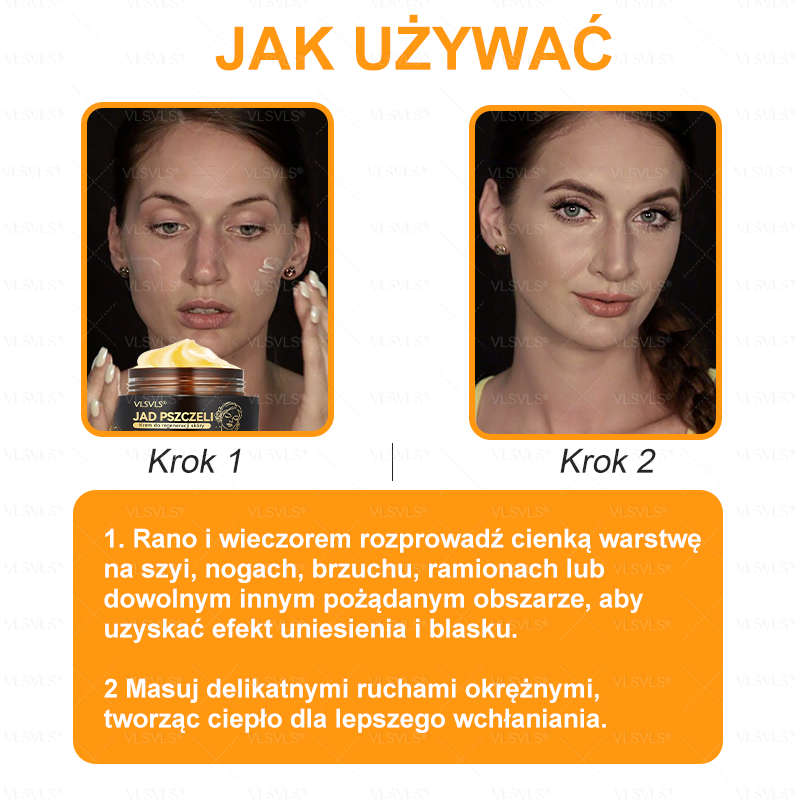 Wyprodukowane i wysłane z Polski🌸VLSVLS®JAD PSZCZELIKrem do regeneracji skóry🔥🔥 OSTATNI DZIEŃ 80% ZNIŻKI