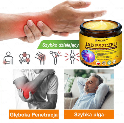 XRLXRL® Jad pszczeli Maść przeciwbólową wspomagającą gojenie kości ✨🌸(Szczególnie dla osób starszych i zalecane przez EFORT)