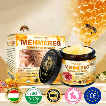 Magyarországról készült és szállított🐝🌸PUROSA® Méhméreg Bőrfelújító Krém 🔥 UTOLSÓ NAP – 80% KEDVEZMÉNY🔥