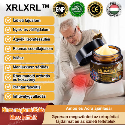 Hivatalos bolt: XRLXRL® Méhméreg Azonnali Ultra Erős Fájdalomcsillapító Krém - (Enyhíti a fájdalmat ízületi gyulladás, izomfájdalom, hátfájás, térdek, hát, vállak, csípők, csuklók, kezek esetén)