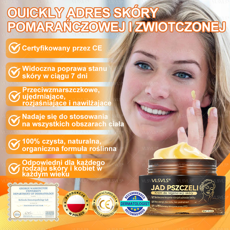 Wyprodukowane i wysłane z Polski🌸VLSVLS®JAD PSZCZELIKrem do regeneracji skóry🔥🔥 OSTATNI DZIEŃ 80% ZNIŻKI