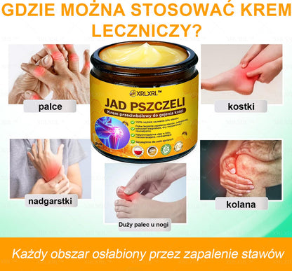 XRLXRL® Jad pszczeli Maść przeciwbólową wspomagającą gojenie kości ✨🌸(Szczególnie dla osób starszych i zalecane przez EFORT)